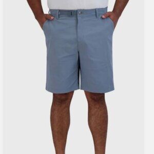 Gerry Men's Venture Outdoor Stretch Shorts, Adjustable waist strap, blue 32/34